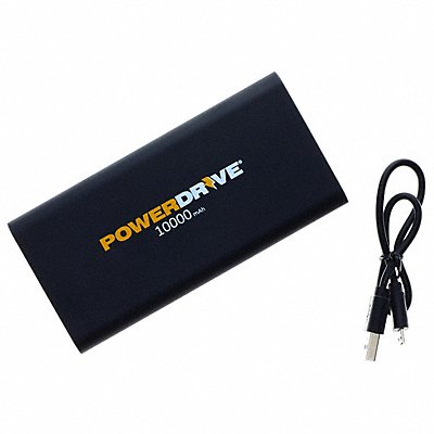 Rechargeable Power Bank Black 3.7 V DC