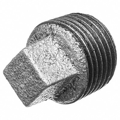Metal Pipe Fitting Caps and Plugs