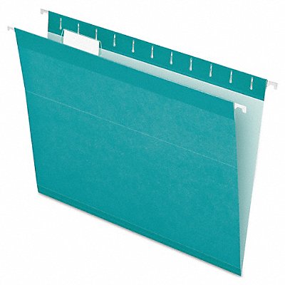 Hanging File Folders Aqua PK25