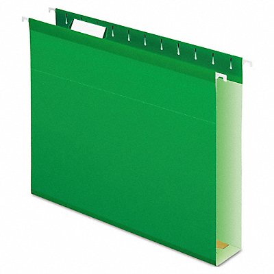 Letter File Folders Bright Green PK25