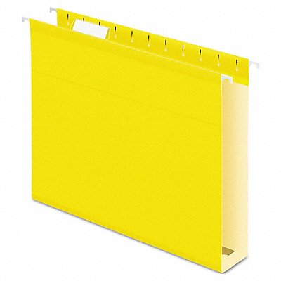 Letter File Folders Yellow PK25