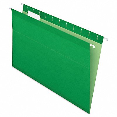 Hanging File Folders Bright Green PK25