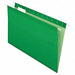 Hanging File Folders Bright Green PK25