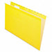 Hanging File Folders Yellow PK25