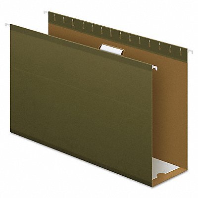 Box Hanging File Folder Std Green PK25