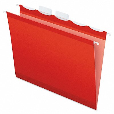 Hanging File Folders Red PK25