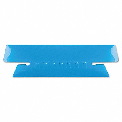 Hanging Folder Insert Plastic Blue PK25