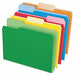 Letter File Folders Assorted PK50