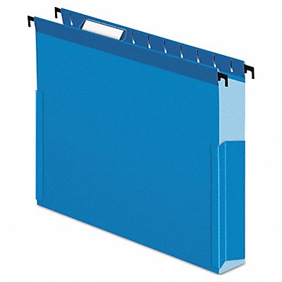 Box Hanging File Folder Blue PK25