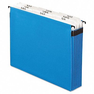 Hanging Classification Folders Blue