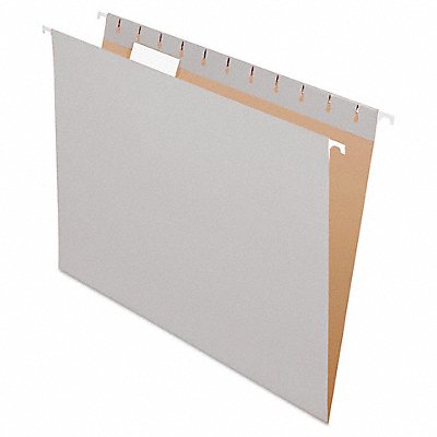 Hanging File Folders Gray PK25