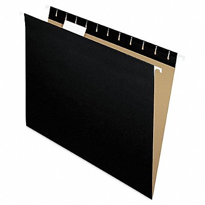 Hanging File Folders Black PK25