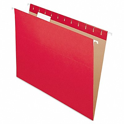 Hanging File Folders Red PK25