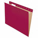 Hanging File Folders Burgundy PK25