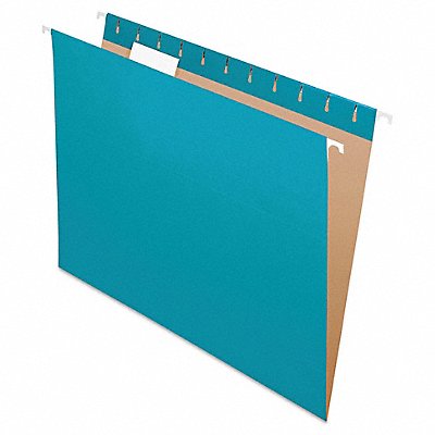 Hanging File Folders Teal PK25