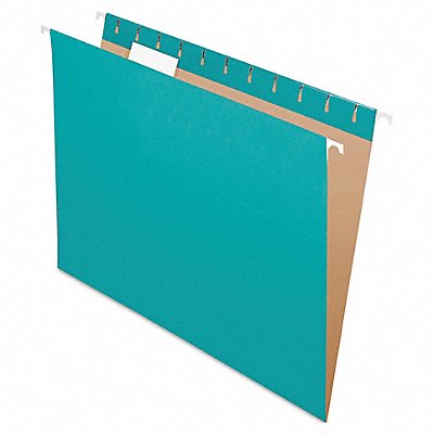 Hanging File Folders Aqua PK25