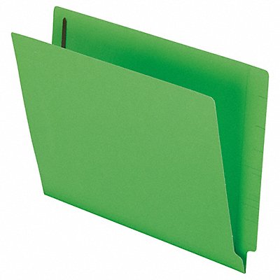 Letter File Folders Green PK50