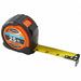 Tape Measure 1-3/16Inx25 ft Orange/Black