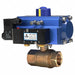 Ball Valve 3/4 In FNPT Spring Return