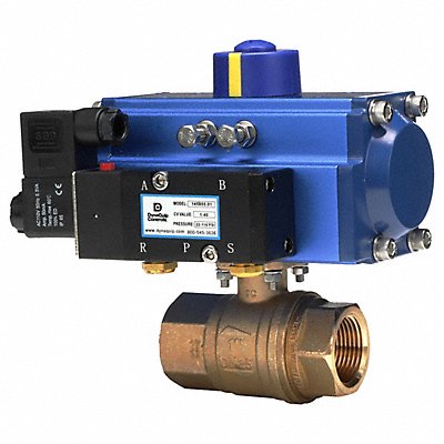 Ball Valve 1 In FNPT Spring Return