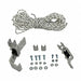 Ladder Rung Locks and Rope Pulleys