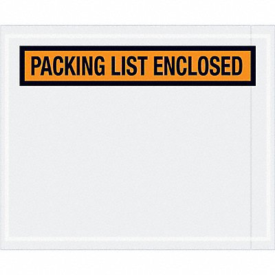 Packing List Envelope Orange PK1000