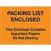 Packing List Envelopes PK 1000