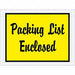 Packing List Envelopes PK 1000