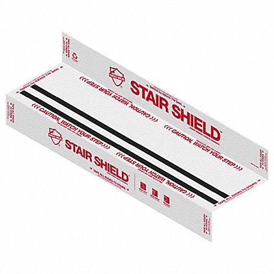 Stair Protection 21 H 40 W White PK24