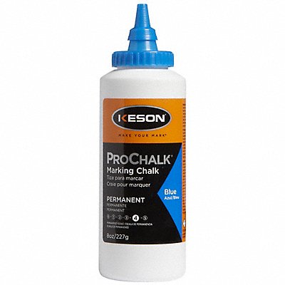 Marking Chalk Waterproof Blue 8 oz.