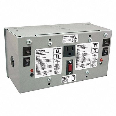 Enclosed Dual 100VA 120VAC to 24VAC