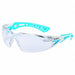 Safety Glasses M Blue White Clear