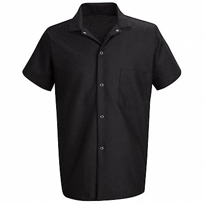 Mns Blk Ss Cook Shirt