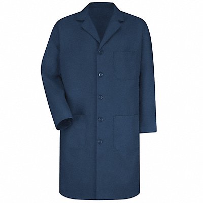 Mens Navy Lab Coat 80/20