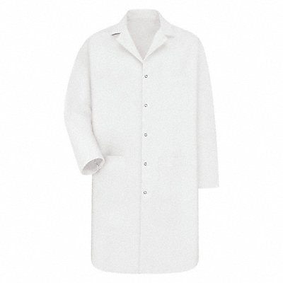 Lab Coat XL White 41-1/2 in L