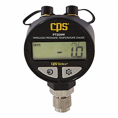 Pressure and Temperature Gauge Wireless