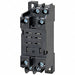 Relay Socket Square Base 8 Pin 28.5 mm W