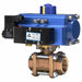 Ball Valve Pneumatic Double Acting 3/4In