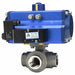 Ball Valve 1 In NPT Spring Return SS