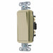 Wall Switch Ivory 20A Back Side SnglPole