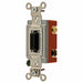 Wall Switch Black 20 A Back Side 3-Way