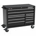 Rolling Tool Cabinet Black Gloss Finish