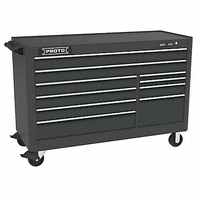 Rolling Tool Cabinet Black Matte Finish