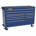 Rolling Tool Cabinet Blue Gloss Finish