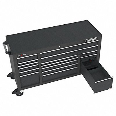 Rolling Tool Cabinet Black Matte Finish