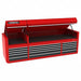 Top Chest Gray/Red Matte Finish 200 lb