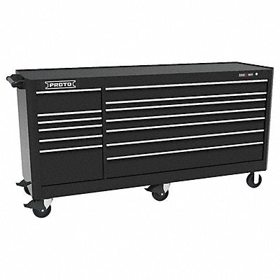 Rolling Tool Cabinet Black Gloss Finish