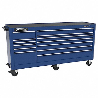 Rolling Tool Cabinet Blue Gloss Finish