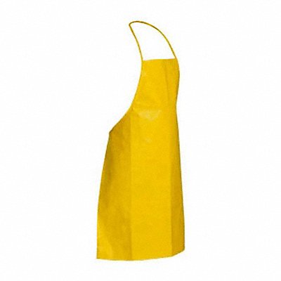 Bib Apron Univ Yellow Polyethylene PK100