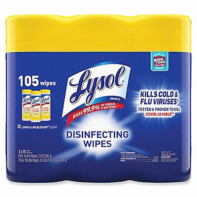 Disinfecting Wipes 35 ct Canister PK12